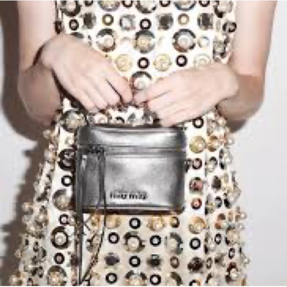 Authentic Miu Miu vanity bag